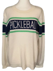 Nuevo con etiquetas-Alashan 100 % cachemir suéter para mujer talla XL Pickleball  - Imagen 1 de 11