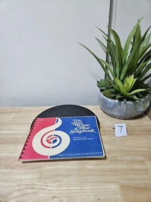 The Red White & Blue Songbook Patriotic & Brotherhood Songs 1977 Scholastic - Image 1 of 4