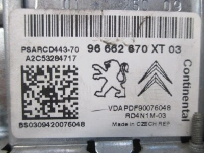 AUTORADIO SMEG RECEPTEUR TELEMATIQUE CITROEN C4  96662670XT  1955353 - Photo 1/4