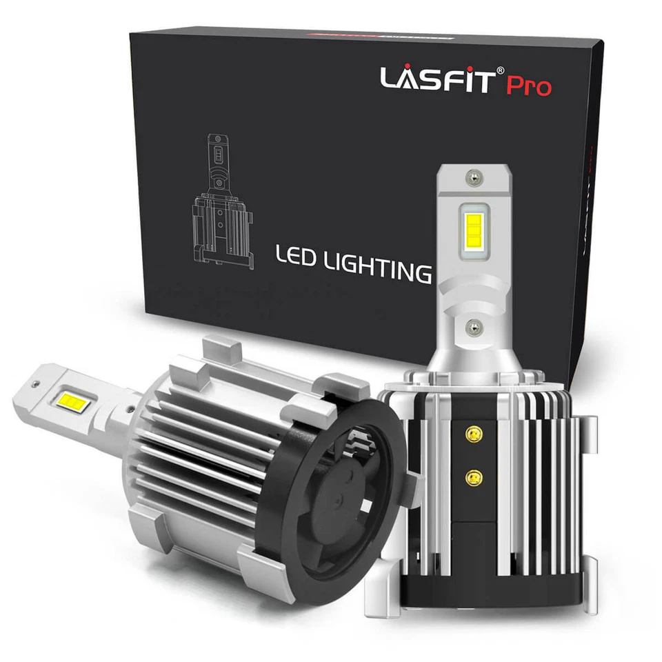 Lasfit H7 LED Headlight for Volkswagen Passat 12-2019 W/Retainer Holder Low Beam - Image 1 of 4