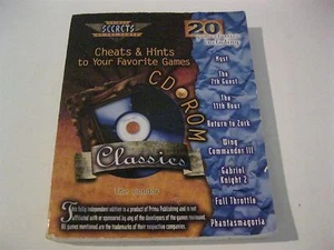 Prima's Secrets of the Games Cheats & Hints CD-ROM Classics Strategy Guide Book - Picture 1 of 1