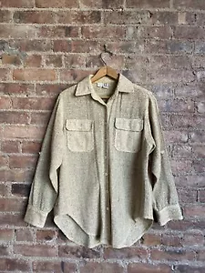 Anne Klein by Donna Karan Women’s Open Knit Blouse, Sz Large Ecru - Picture 1 of 8