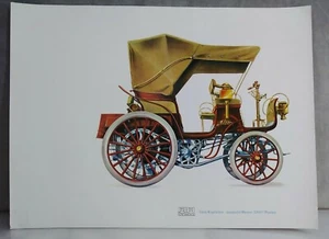 set of 12 tatra automobile prints pictures 1954 18x13 inches vintage - Picture 1 of 12