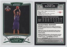 2008 Bowman Draft Picks & Stars Chrome NBA Card Patrick Ewing Jr #144 Rookie RC