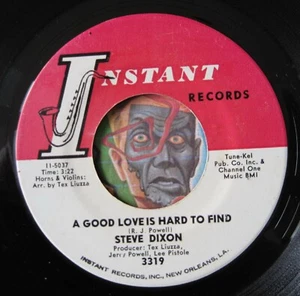 HEAR Steve Dixon 45 Good Love Is Hard/Sunday Afternoon EX northern deep soul R&B - Picture 1 of 2