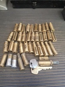 Sargent RG Keyway Lock Plugs And Cylinders Sold As A Lot - Picture 1 of 1