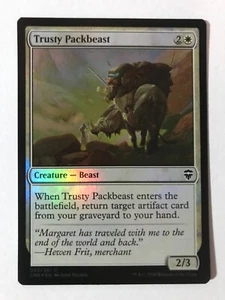 *foil TRUSTY PACKBEAST Commander Legends MTG Magic the Gathering - Picture 1 of 1