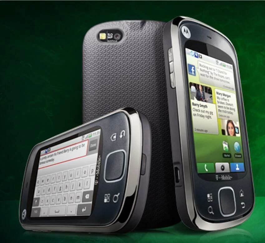 Motorola CLIQ XT ANDROID MOTOBLUR MB501 ME501 3G WiFi GPS 5.0 MP CAMERA - Image 1 of 4