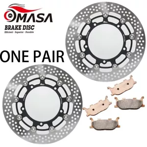 Brake Rotor+Pads for YAMAHA XSR 900 ABS 16-19 MT-09 21 - Picture 1 of 4