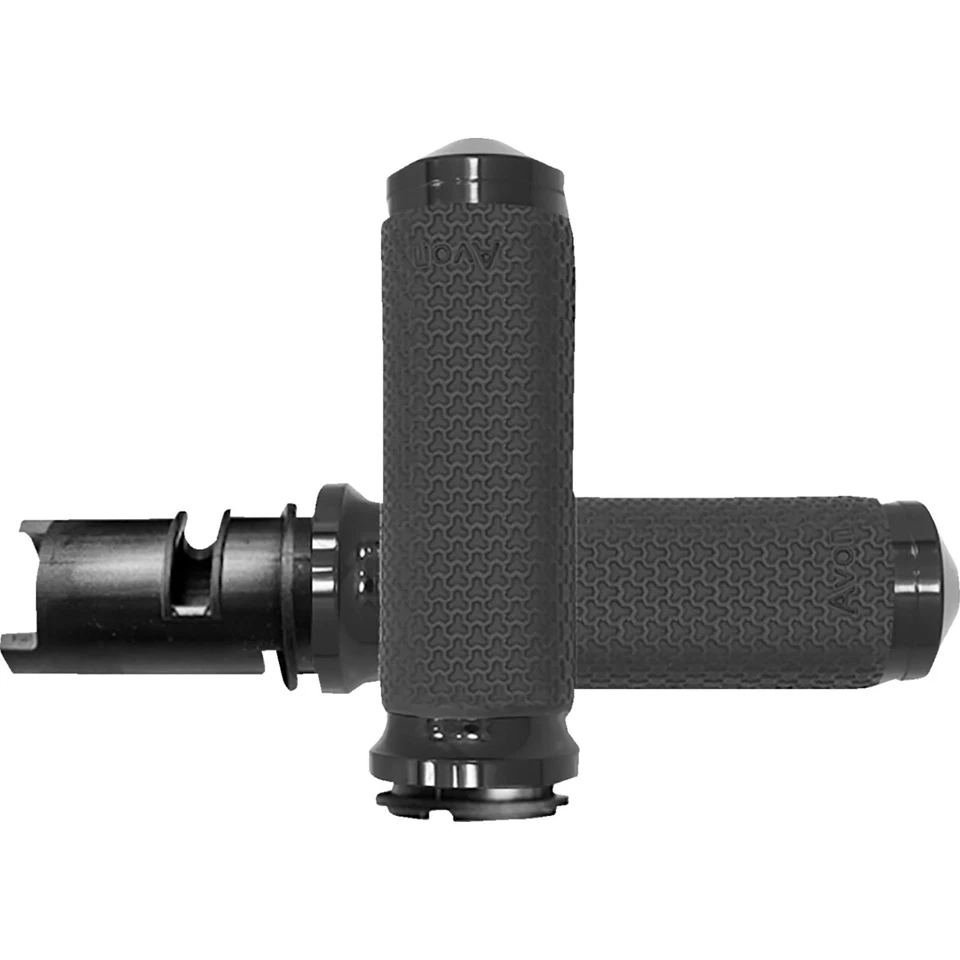 Empuñaduras Avon - Espuma con memoria - Medianas - TBW - Negras MF-63A-ANO-F24 Foto 1 de 3