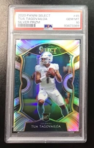 ๐ฅ2020 Panini Select Concourse Silver Prizm #45 Tua Tagovailoa (RC) PSA 10 ๐๐ฌ - Picture 1 of 2