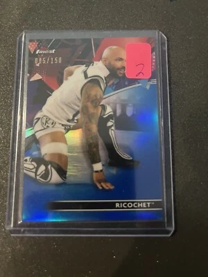 Topps Finest Ricochet Blue /150 - Image 1 of 2