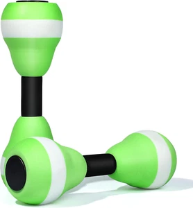 2-Piece Aquatic Exercise Foam Dumbbell Set - Pool Fitness Water Aerobic Equipmen - Picture 1 of 12