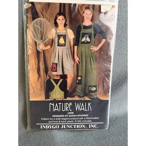 Indygo Junction Nature Walk Jumpsuit Sewing Pattern IJ608 S XXL IJ608 by Sarah S - Picture 1 of 4