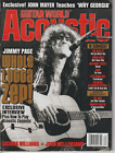 Guitar World Acoustic Magazine No. 62 Jimmy Page Cover  (The Trees, Unwell, +)