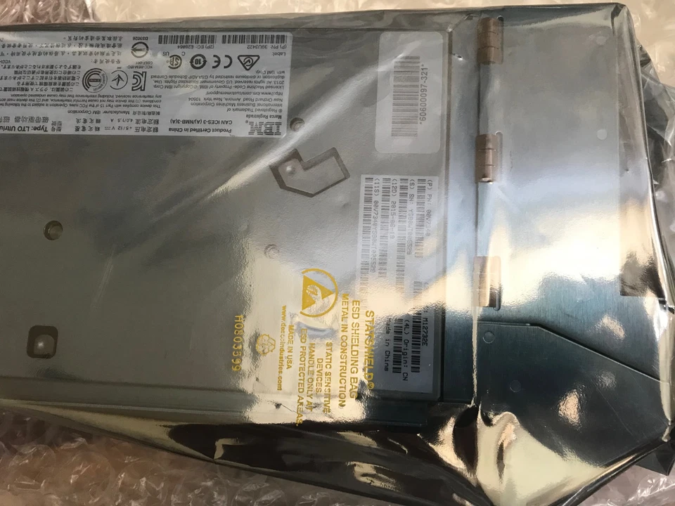 OVERLAND DATA 00V7340 LTO5 FH SAS OV-LXE901111 60600097-321 - Image 1 of 2