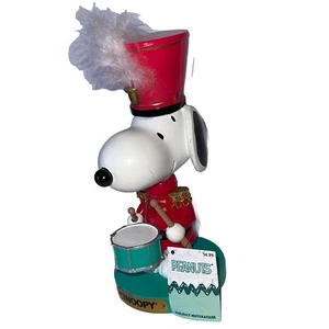 Peanuts Snoopy  Nutcracker Kurt Adler Christmas Drummer Boy Table Decor New WTag - Picture 1 of 8