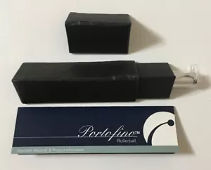 Leed’s Drager Medical Refillable Rollerball Metal Pen in Case - Gary/Brownish - Picture 1 of 6