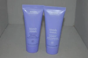 Aveda Blonde Revival Purple Toning Shampoo & Conditioner Set 1.4oz Each New - Picture 1 of 1