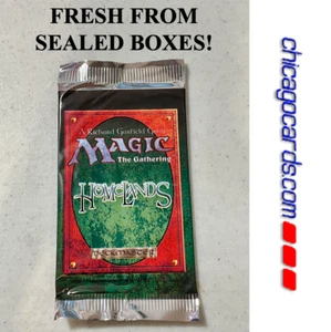 1995 Magic the Gathering MTG Homelands Deckmaster 8cd Expansion Set Booster Pack - Picture 1 of 10
