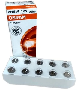 W16W OSRAM Original Spare Part 12V 16W 10er Set 921 - Bild 1 von 5