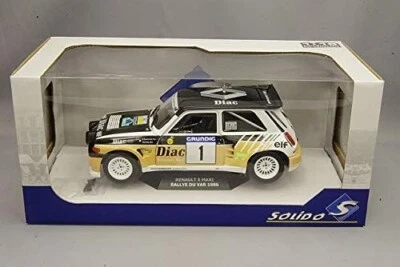 Raro prodotto finito Solido 1/18 Renault 5 Maxi Duval Rally 1986 da JP 13992 - Immagine 1 di 3
