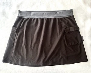 Purple Rain Adventure Flare Skirt XL Active Stretch Lightweight Pockets Black - Picture 1 of 6