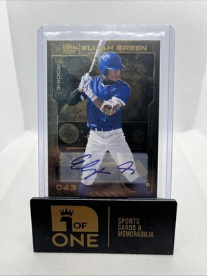 2023 Metal Universe - Rookie Auto #5/25 - Elijah Green - Image 1 of 2
