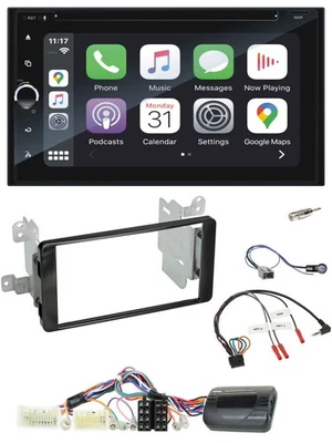 Blaupunkt USB DAB Bluetooth 2DIN TMC Lenkrad Navigation für Mitsubishi Outlander - Bild 1 von 4