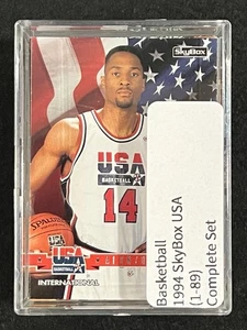 Juego completo de baloncesto SkyBox USA 1994 (1-89) - Imagen 1 de 13