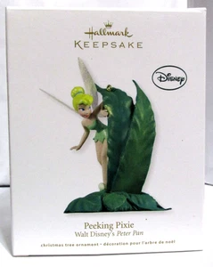 #23 - 2012 Hallmark Keepsake Disney's Peter Pan " Peeking Pixie " - New - Picture 1 of 2
