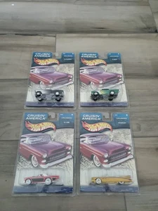 Hot Wheels 2003 Walmart Exclusive Cruisin America Cruisers Complete Set of 4 - Bild 1 von 6
