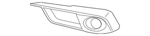 Genuine Honda Filler Cover 71108-TBA-A20 - Foto 1 di 2