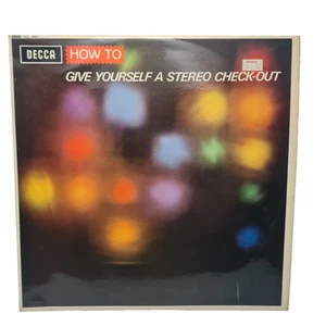 How To Give Yourself A Stereo Checkout Vinyl Decca Check-Out - Imagen 1 de 5