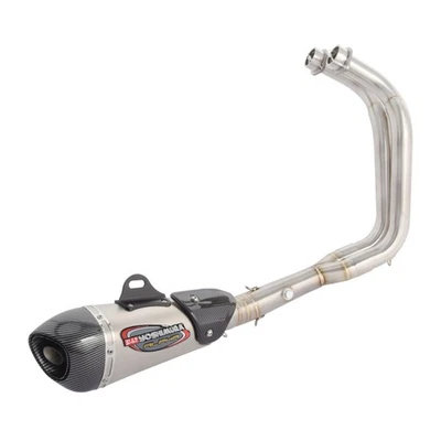 Sistema silenciador tubo delantero escape completo para Yamaha YZF R7 MT-07 FZ07 XSR700 Foto 1 de 4