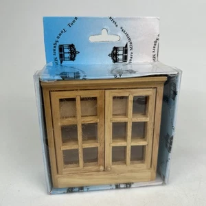Miniature Town Square Dollhouse Upper Kitchen Cabinets - Picture 1 of 4