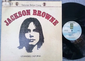 Jackson Browne Saturate Before Using Asylum LP SD-5051 Top Loader VIDEO - Bild 1 von 2