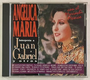 ANGELICA MARIA - INTERPRETA A JUAN GABRIEL - MEXICAN CD ALBUM - Picture 1 of 3
