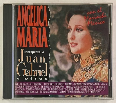 ANGELICA MARIA - INTERPRETA A JUAN GABRIEL - MEXICAN CD ALBUM - Image 1 of 3
