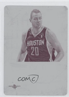 2012-13 Panini National Treasures 1/1 Donatas Motiejunas #136 Rookie RC 0b9 - Image 1 of 3