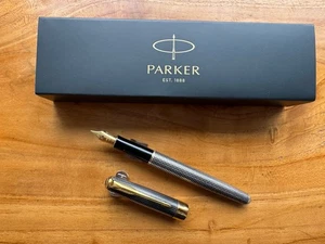 Pluma Estilográfica Parker Sonnet Cisele GT Plata de Ley - 1997 - Imagen 1 de 11