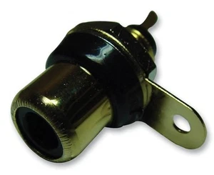 PRO SIGNAL - Soket Phono, Hitam / Emas - Picture 1 of 1