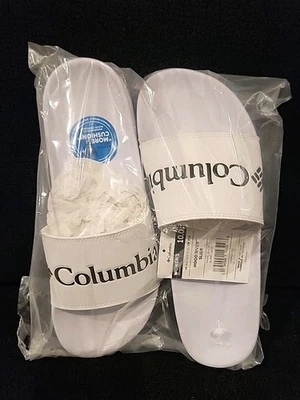 Columbia Mujer Capucha River, Tobogán Talla 10 Color Blanco Foto 1 de 4