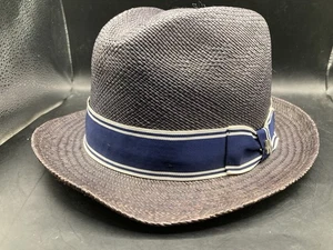 Sombreros en el Campanario Sombrero de Paja Fedora Talla Grande Tejido a Mano Ecuador Panamá Hecho en EE. UU. - Imagen 1 de 15