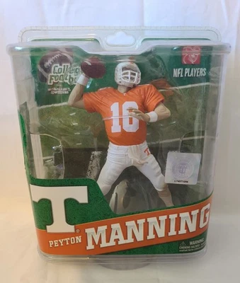 Figura de acción Peyton Manning Tennessee Volunteers NCAA Serie 4 McFarlane NUEVA 18 Foto 1 de 4