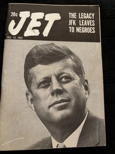 jet magazine Dec 12, 1963 - THE LEGACY JFK LEAVES TO NEGROES - Picture 1 of 1