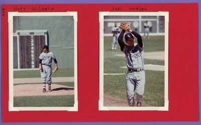 1968 Hoyt Wilhem & Joe Horlen Chicago White Sox Original Photo Lot, Dated - Image 1 of 3