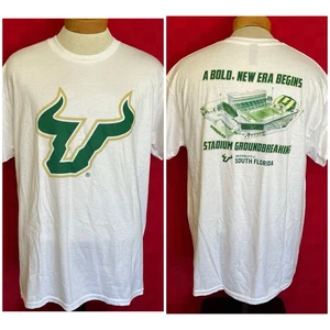 NEU USF South Florida Bulls x New Era Football Stadium Groundbreaking Shirt LG - Bild 1 von 12