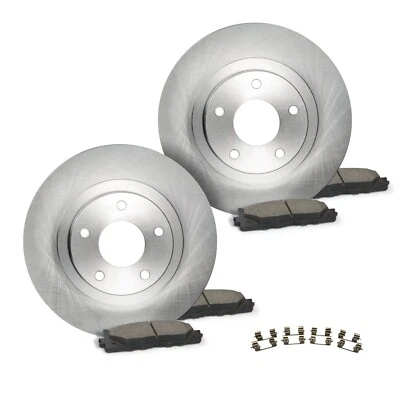 Front Brake Rotors + Ceramic Pads for 2005-2012 Ford Escape Mazda Tribute - Image 1 of 4