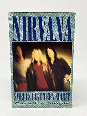 Nirvana - Smells Like Teen Spirit b/w Even in His Youth 1991 Cassette Single - Image 1 of 4